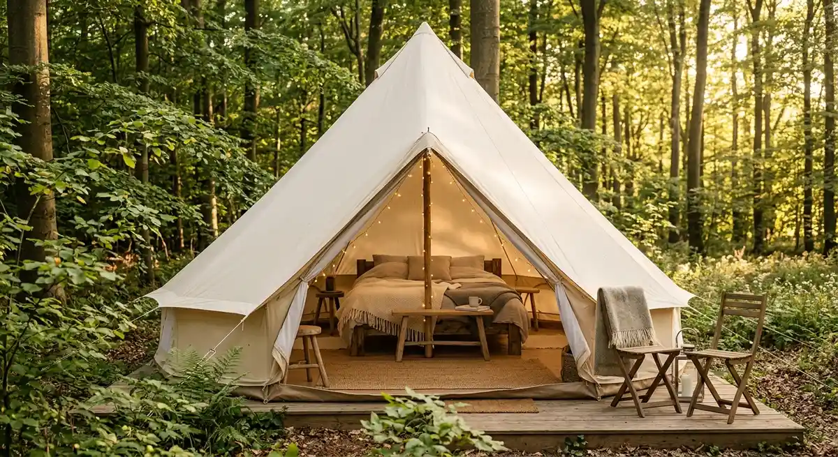 Glamping i Danmark: Overnat tæt på naturen – med komfort